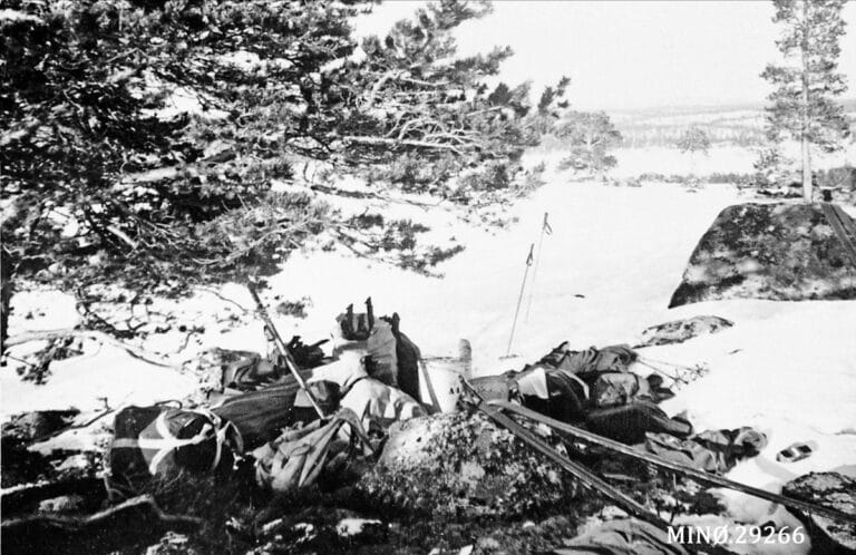 Dropplass i Grøtaådalen under 2. verdenskrig