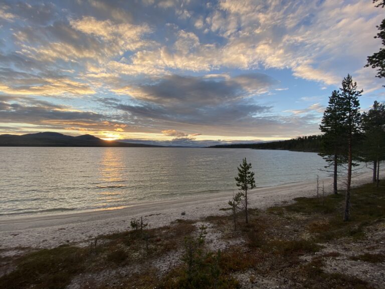 Badetur til Sandstranda